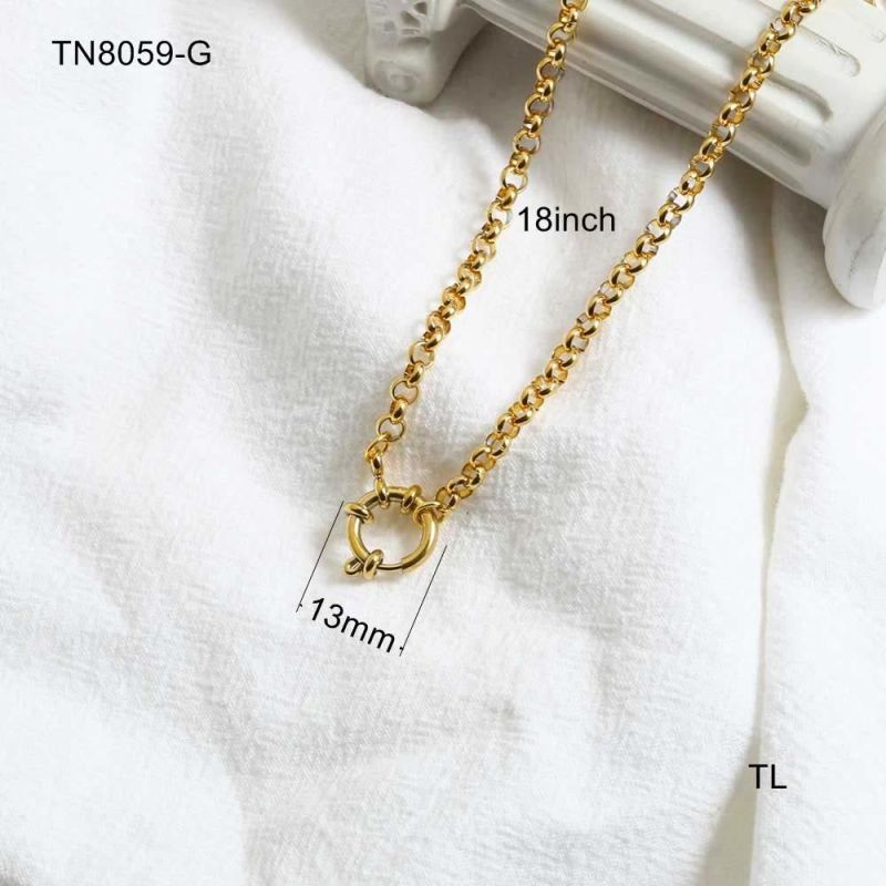 Manufacturer Custom jewellery Gold 2022, Vermeil Gold Jewelry, Jewelry Necklace Stainless Female jewellery