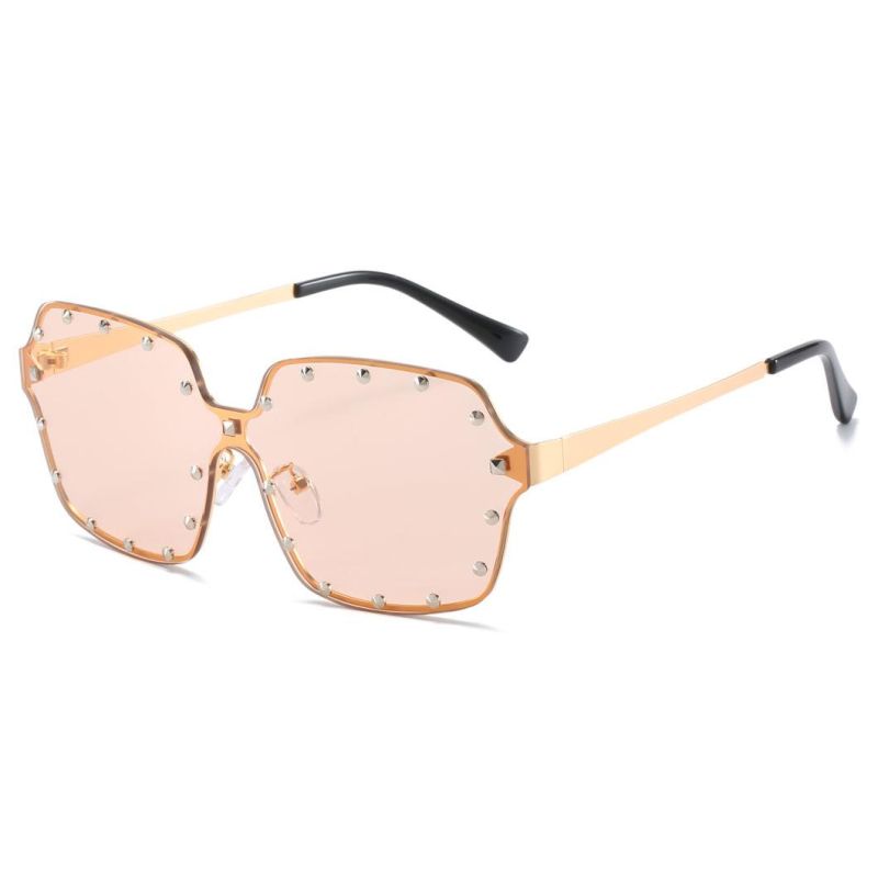 2020 No MOQ Rimless Trendy Fashion Sunglasses with Balls