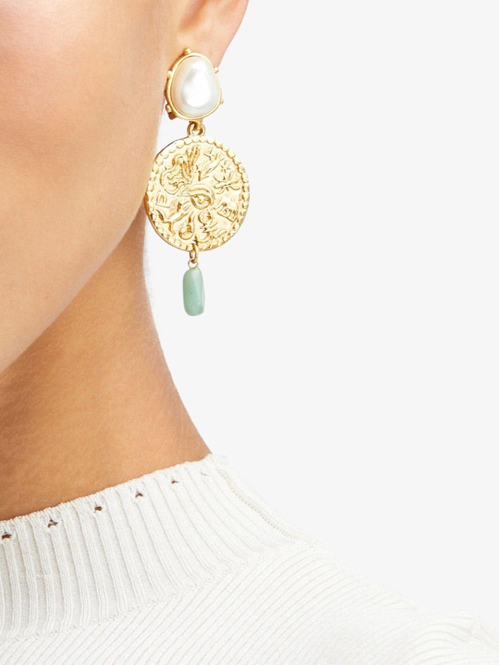 Fashion Creative Personality Carving Earrings Jewelry
