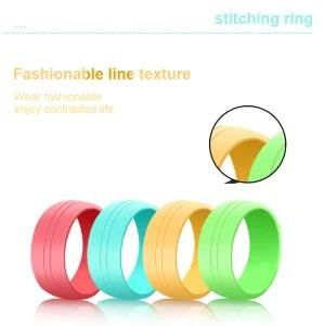 Fashion Hot Sale Silicone Ring Wedding Ring Suitable for Many Occasions