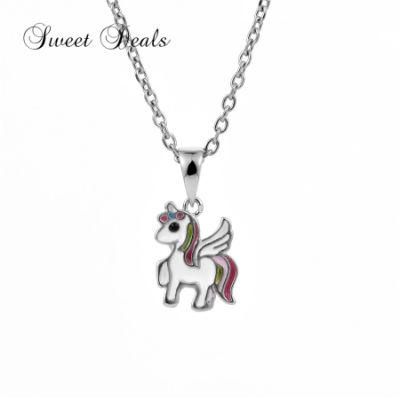 Lovely Miniature Unicorn Necklace for Kid
