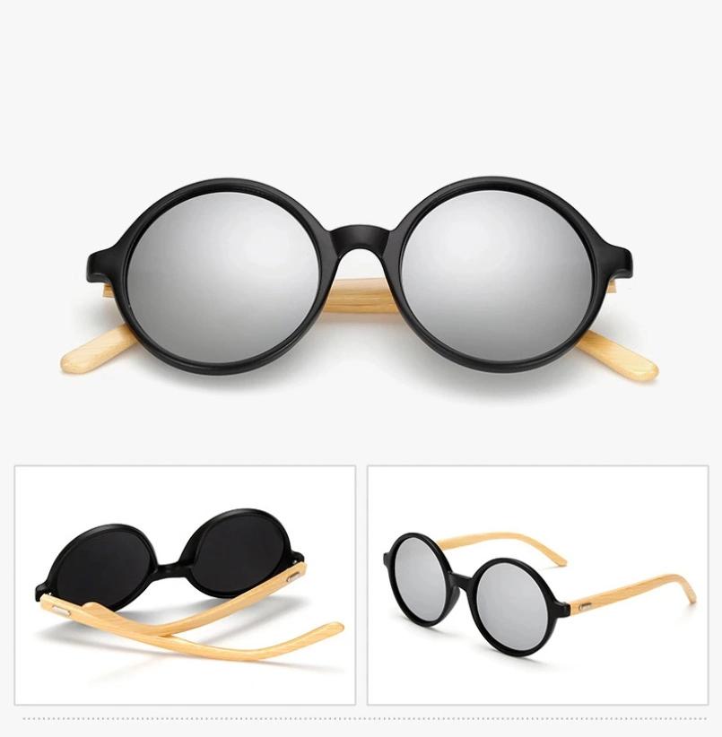 New Handmade Bamboo Sunglasses Natural Bamboo Leg Sunglasses Sg3015