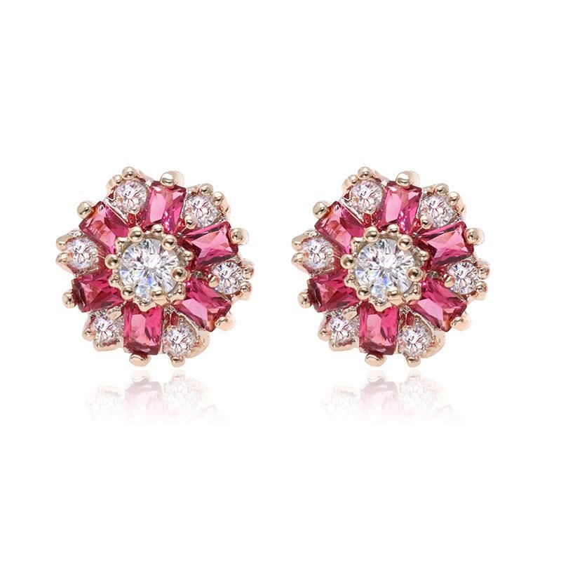 2022 Women′s Zircon Delicate Jewelry Earrings