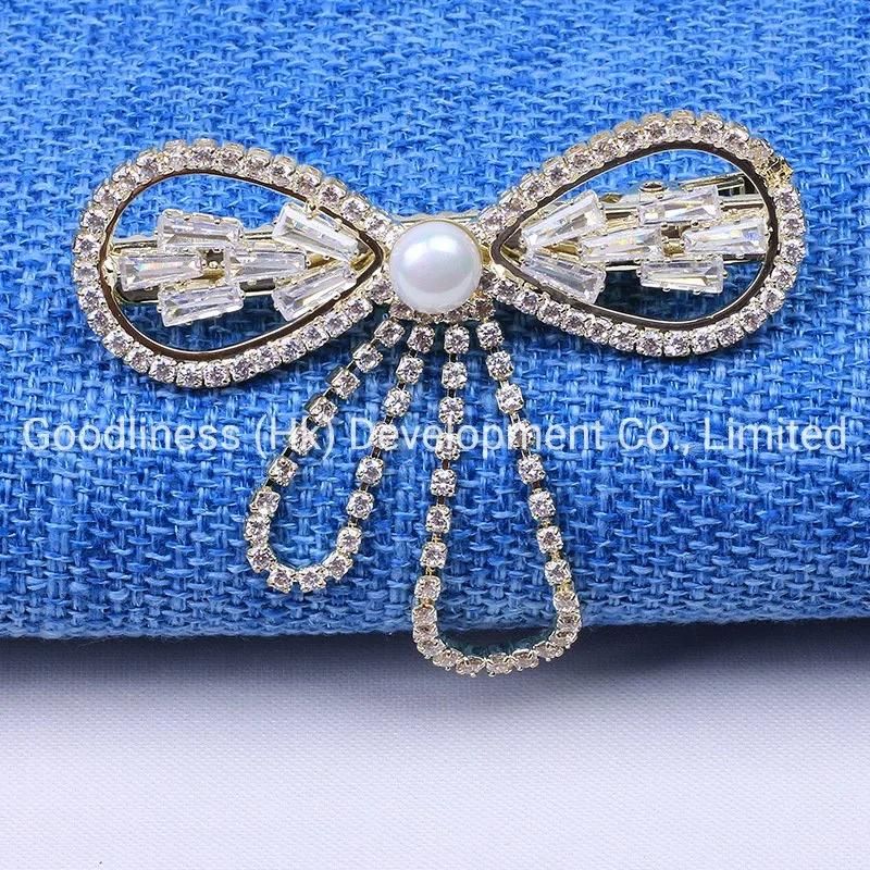 Girls Women Hair Barrettes Bling Bow Hairpins Fashion Hair Accessories