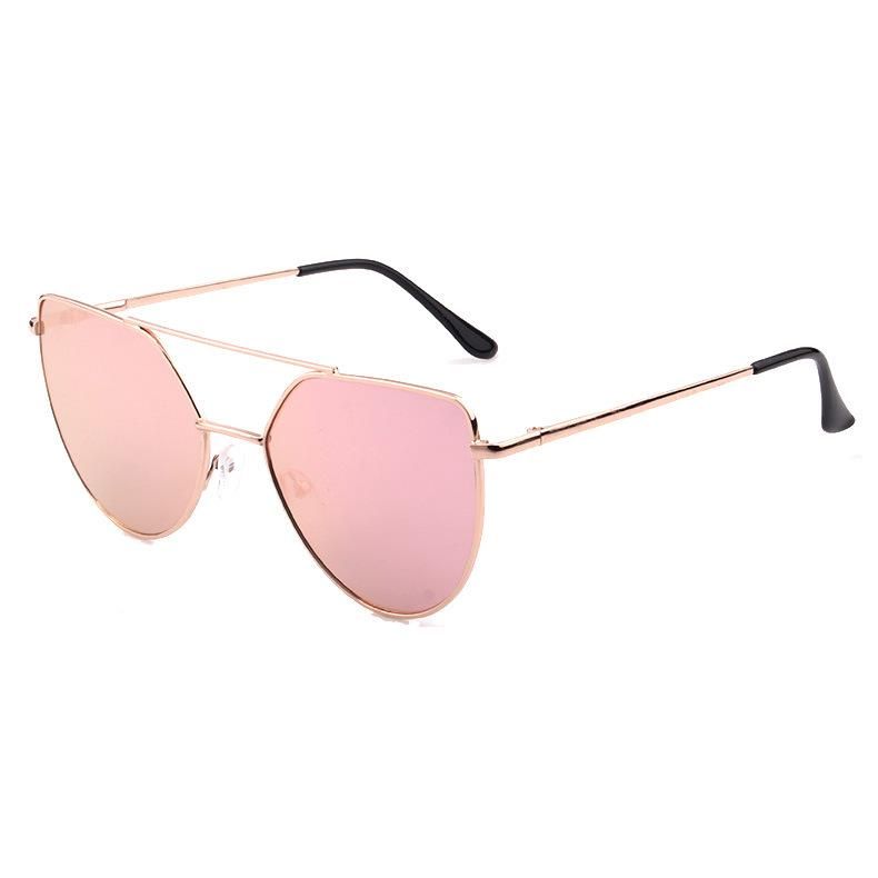 2018 Hot Selling Cat Eye Fashion Metal Sunglasses