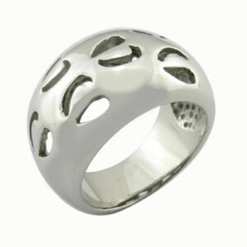 Hollow-out Ring Stainless Steel Ring