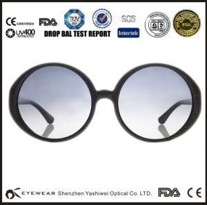 Round Custom Brand Acetate Sunglasses