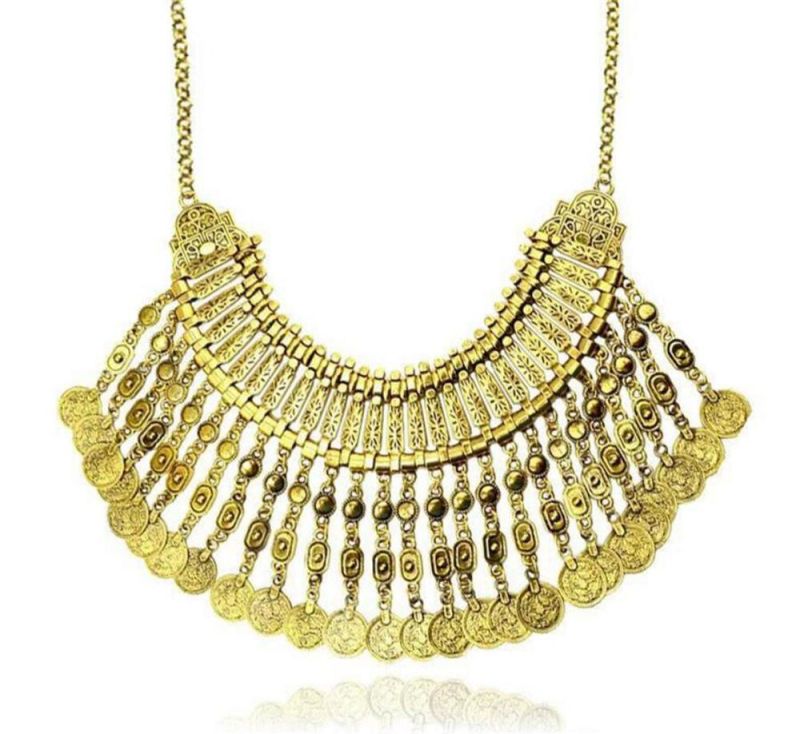 Women Fashion Decoration Metal Necklace