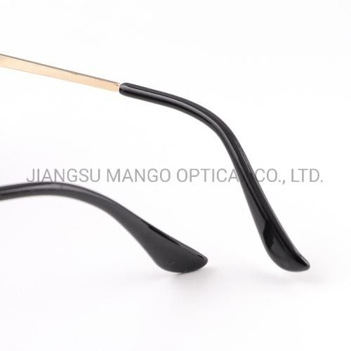 Gold Fox Temple End Decoration Big Shades Sunglasses