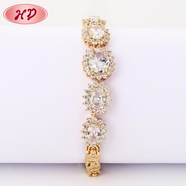 2020 Women Handmade 18K Rose Gold Plated Bracelet in Guangzhou