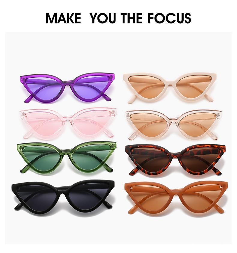 Amazon′s Best-Selling Triangle Cat-Eye Sunglasses Are Popular in Street Styles in Europe and America