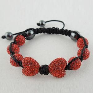 Fashion Jewelry Bracelet, Hot Clay Heart Bracelet, Bracelet Jewelry (3361)