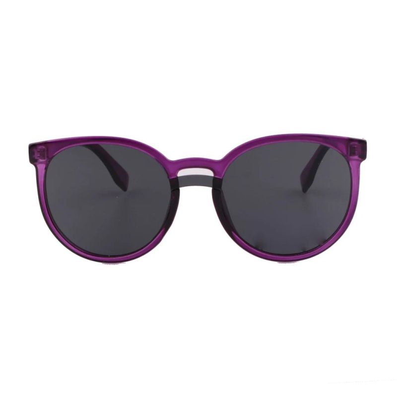 2017 Hot Selling Round Shape Sunglasses with One Piece Lens