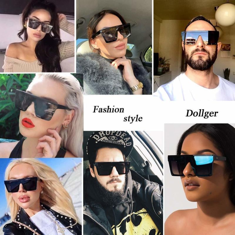 New Fashion Luxury Brand Square Sunglasses