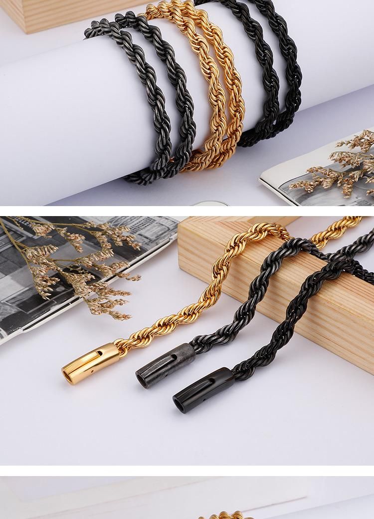 Stainless Steel Jewelry Stainless Steel Rope Chain
