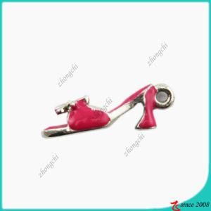 Red Enamel High Heel Lady Shoes Charm (SPE)