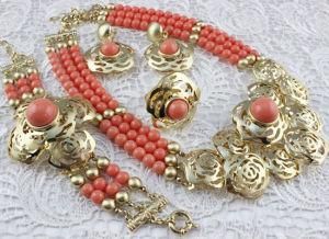 Fashionable Real Gold Plating Jewelry Sets