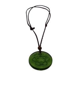 High Negative Ion Azure Stone Energy Necklace Pendant Chi Pendant with Lowest Price