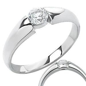 Fashion Casting 316L Stainless Steel Diamond Ring Jewelry for Woman