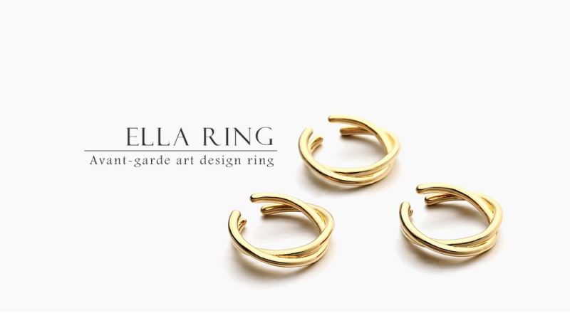 Online Hot Customized 2021 New Arrival Copper Finger Ring