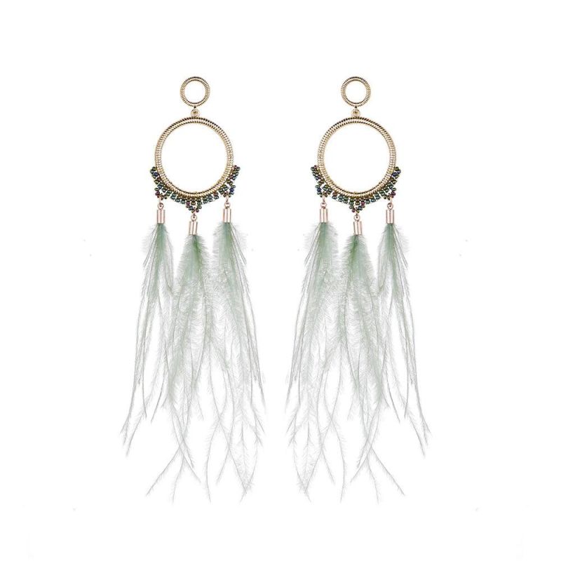 2020 New Fashion Jewelry Earrings with Feather