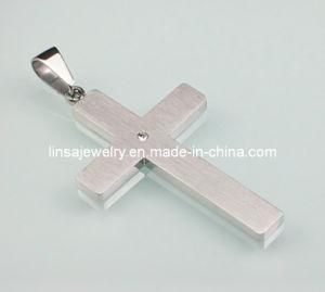 Fashion Christian Stainless Steel Cross Pendant