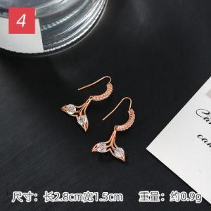 2021 Fashion Korean Rhinestone Bohemian Luxurious Luxury Designer Famous Brand Fashion Earrings Women Jewelry