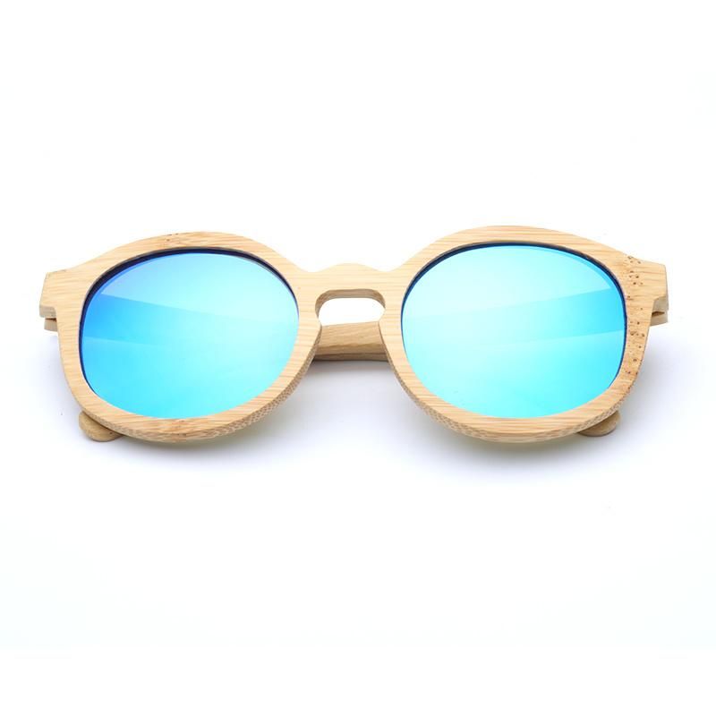 Ce Certificated Custom Polarized Skateboard Wooden Sunglasses