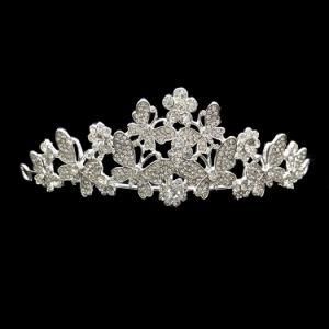 Elegant Rhinestone Crystal and Pearl Beauty Pageant Crowns&Tiaras