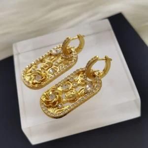 Bohemian Earring Hoops 925 Sterling Silver Jewellery Earings for Women 2021 Fashion Jewelry Luxury Designer Famous Brand Earings