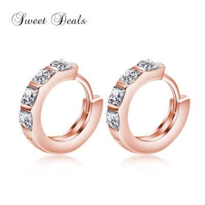 New Arrival Clip Hoop Earring with 18K Real Gold Plated