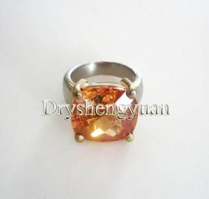 Square CZ Fashion Ring (QSY-R23)