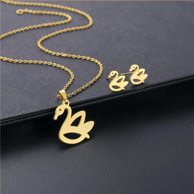 Manufacturer′s Custom Jewelry High Quality Fashion Jewelry Set 18K Gold Plated Custom Indian Jewelry Dubai Jewelry Set