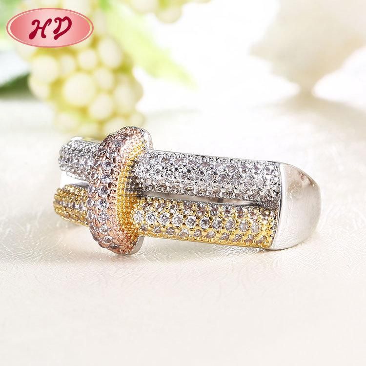 Accessories Ring Women 2020 New Arrived Gold Plated Engagement Band Trendy Women Finger Ring