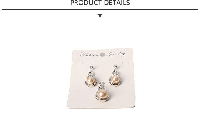 2020 Year Fashion Pearl Jewelry Set with Rhinestone