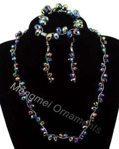 Crystal Beaded Jewelry Set (NKS0666-B)