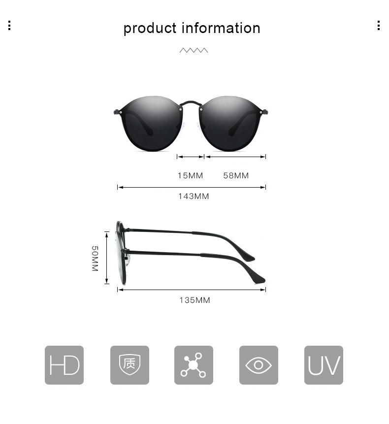 Designer Fashion Glasses Stainless Steel Sunglasses Men Women Metal Trending Beach Sunglasses for Sun Glasses