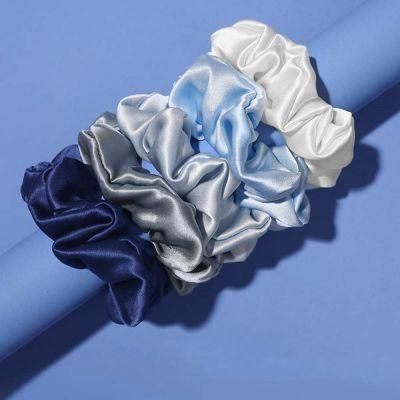 Hair Ties Silk Scrunchie for Sleep and Night