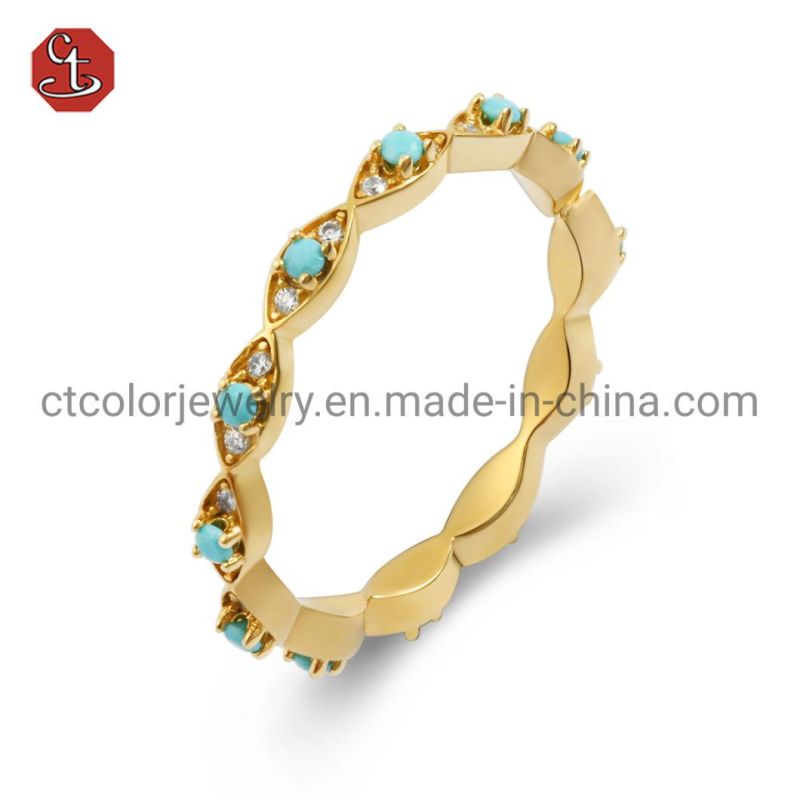 Fashion designer jewellery online jewelry 925 silver Enamel color Ring