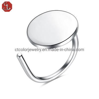 Hot Sale Fashion Jewelry 925 Sterling Silver Open Ring for Women