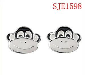 Monkey Style Stainless Steel Earrings (SJE1598)
