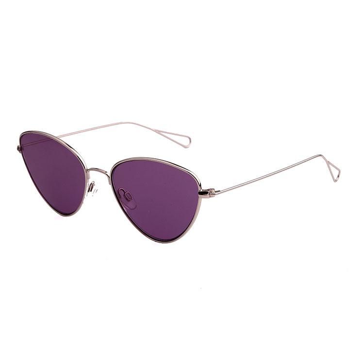 2019 Oval Shape Fashionable Metal Sunglasses