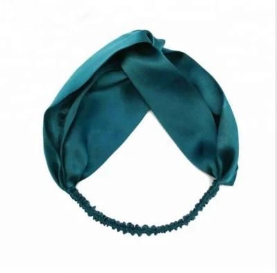 2020 Custom Best Selling 100% Real Silk Headband Summer Fashion Hairband