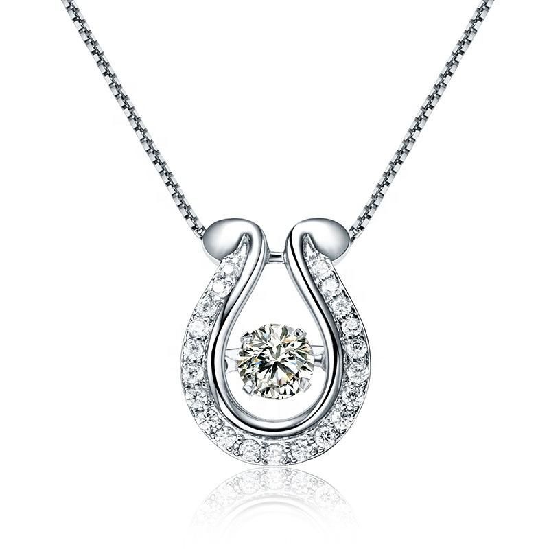 The Latest Version of Simple Short Diamond Chain Short Temperament Wild Lady Pendant Necklaces
