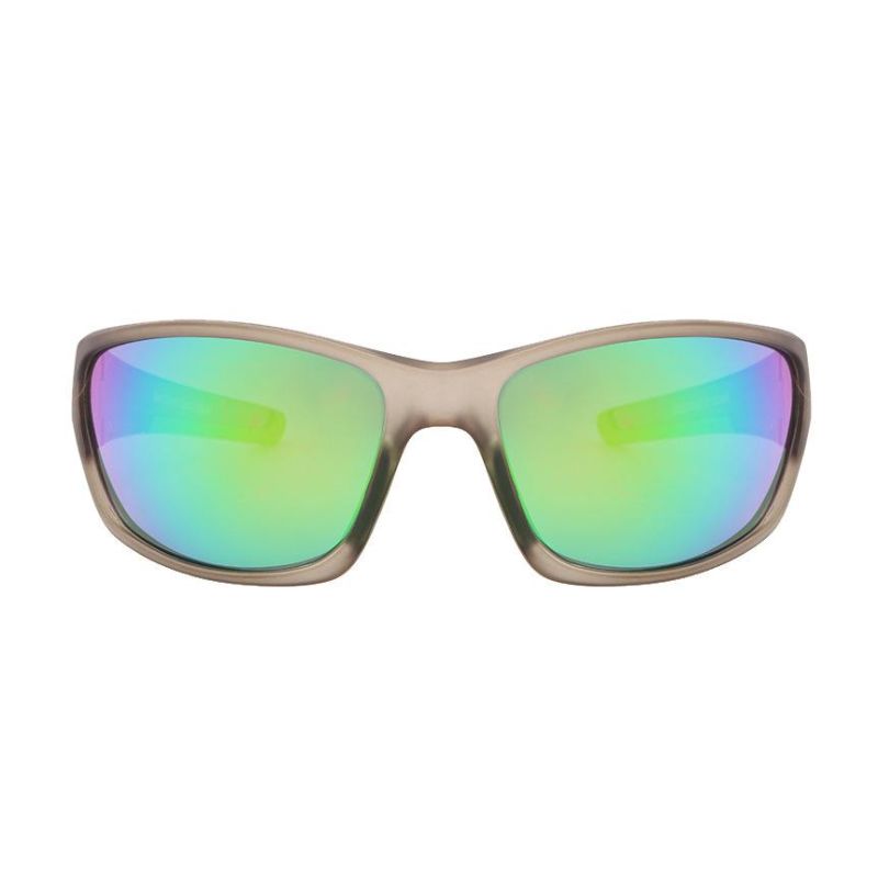2017 Matt Crystal Grey Stylish Sports Sunglasses for Cycling