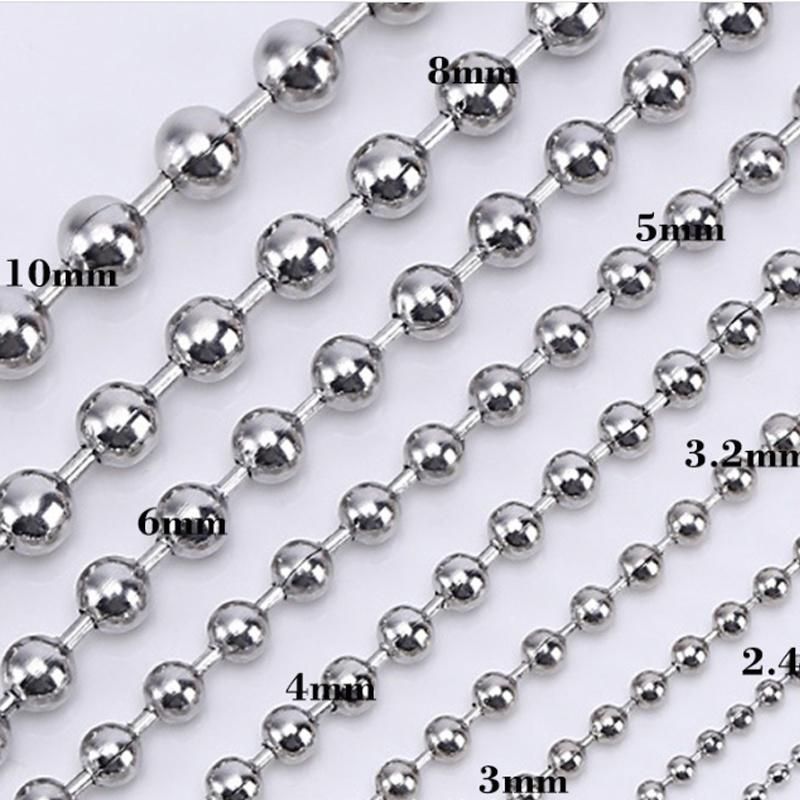 Stainless Steel Roller Blinds Chain Weight Metal Ball Chain