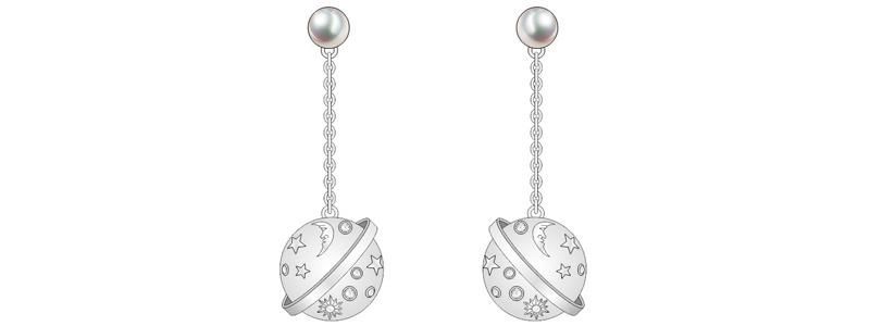 Cost-Effective Universe Series Mars Jewelry Set for Female
