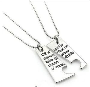 Fashion Stainless Steel Necklace for Lover (NC5012)