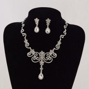Stone Tassel Necklace Crystal Jewelry Sets