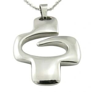 High Polish Steel Latest Style Simple Special Pendant